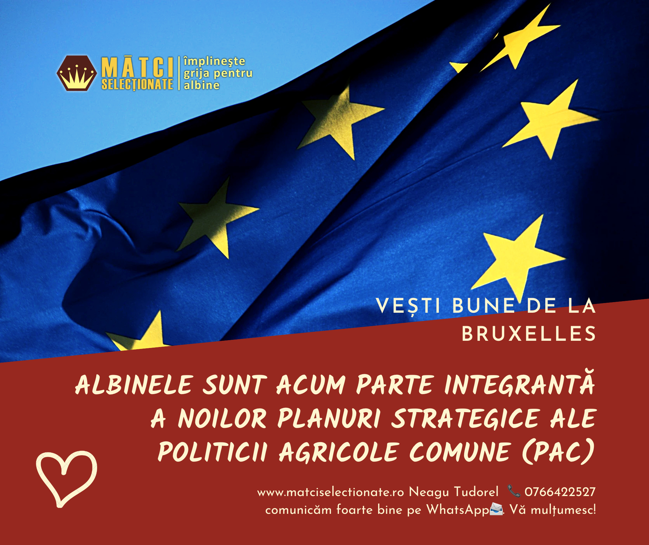 Vesti bune de la Bruxelles